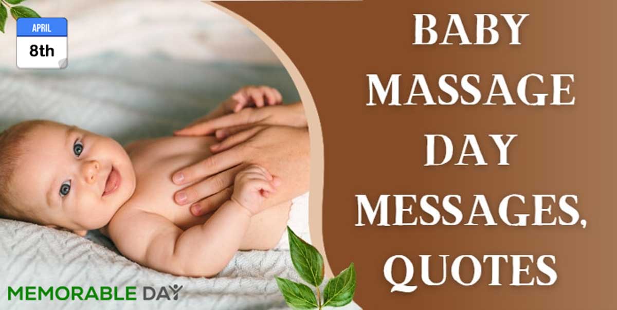 Baby Massage Day Quotes, Messages, Greetings
