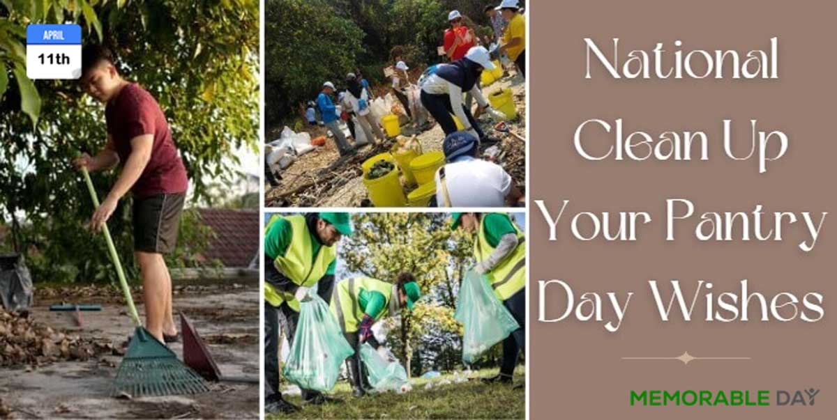 National Clean Up Your Pantry Day Quotes, Messages, Greetings