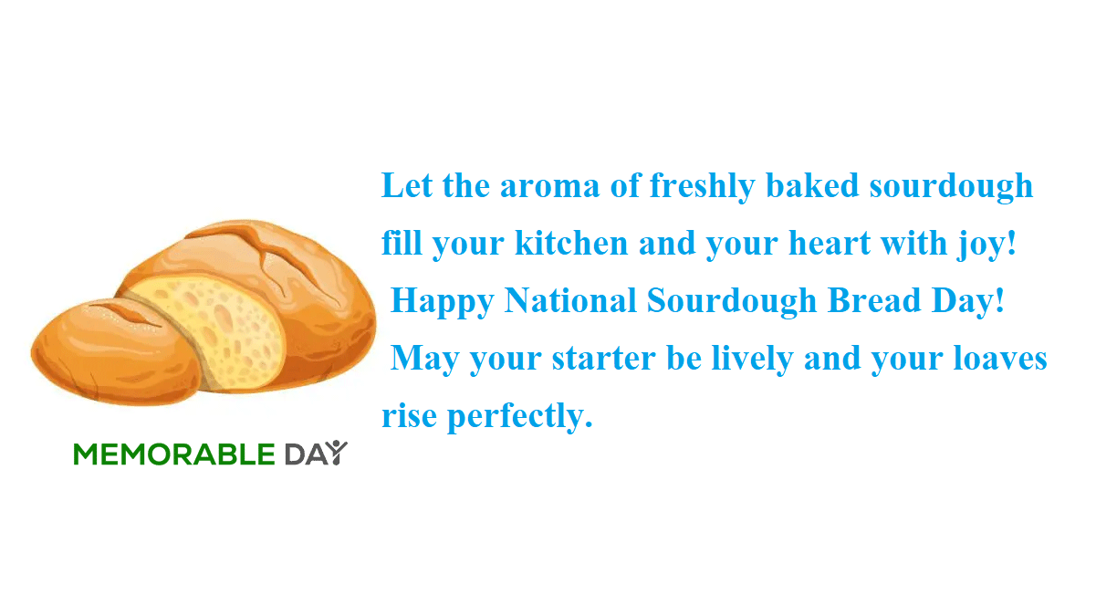 National Sourdough Bread Day Greetings online