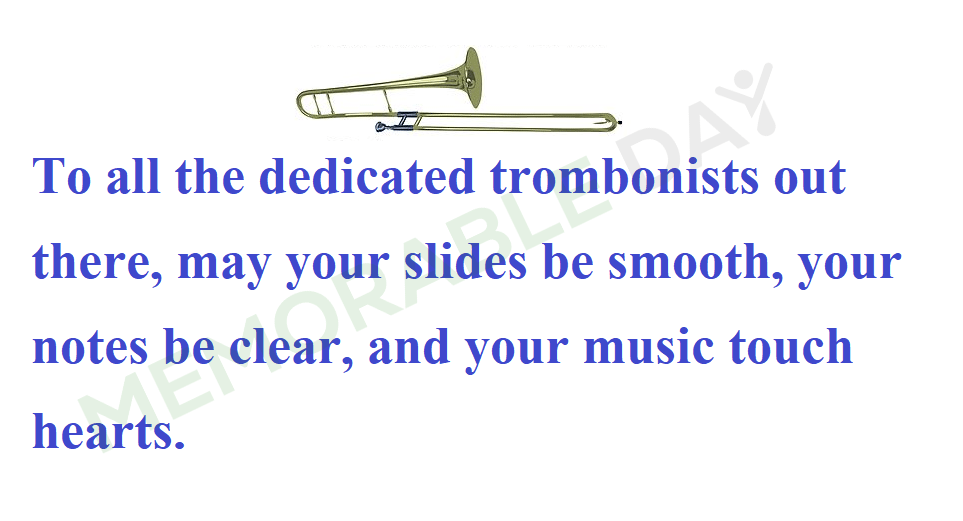 National Trombone Players Day Messages new