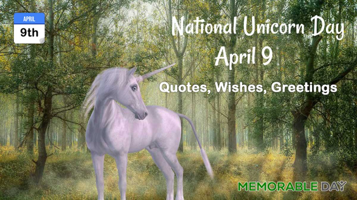 National Unicorn Day Quotes, Wishes Messages, Greetings