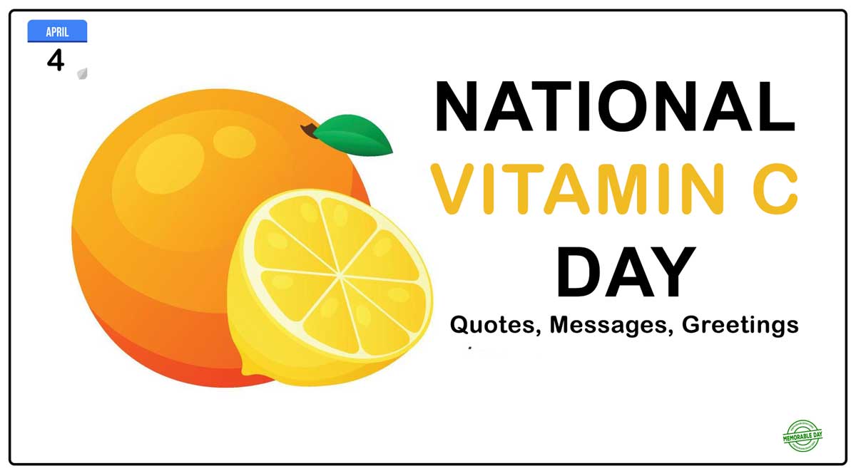 National Vitamin C Day Quotes, Messages, Greeting