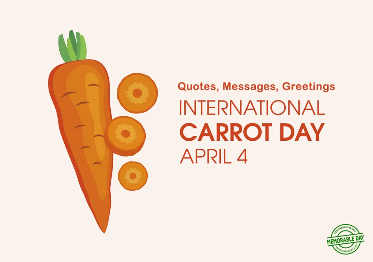 International Carrot Day Quotes, Messages, Greeting