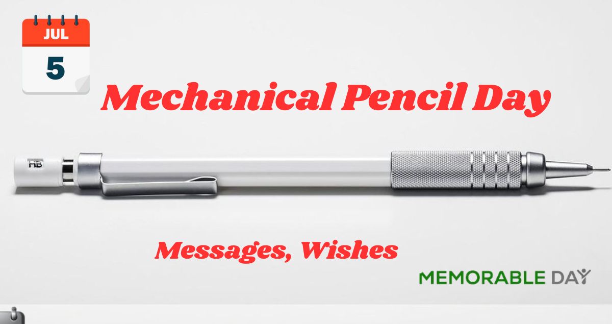 Mechanical Pencil Day