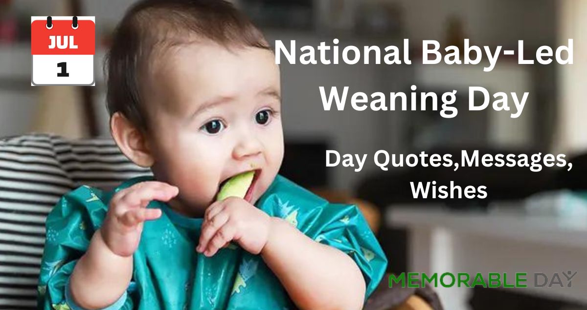 National Baby-Led Weaning Day