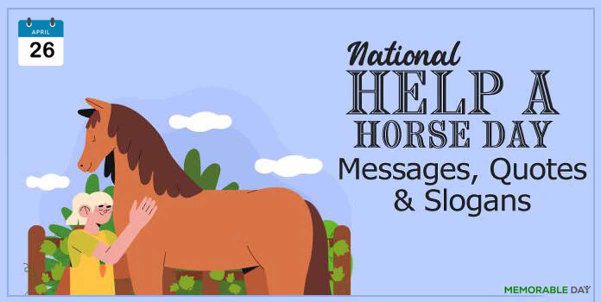 National Help A Horse Day