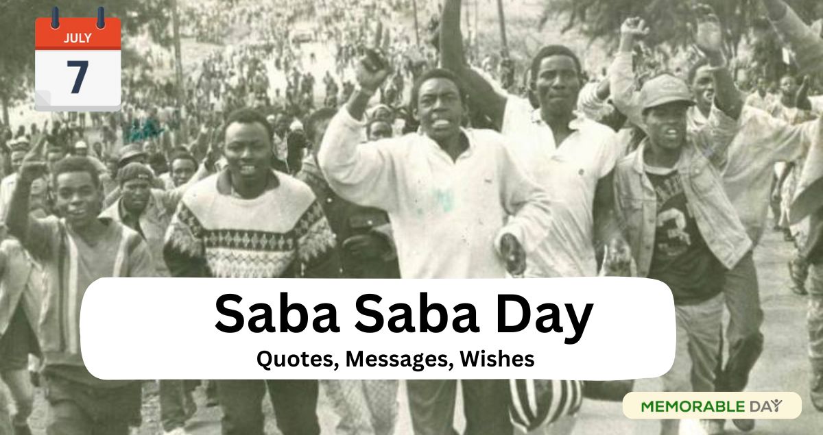 Saba Saba Day