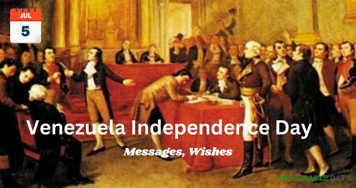 Venezuela Independence Day