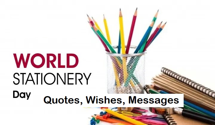 World Stationery Day Quotes, Wishes, Messages