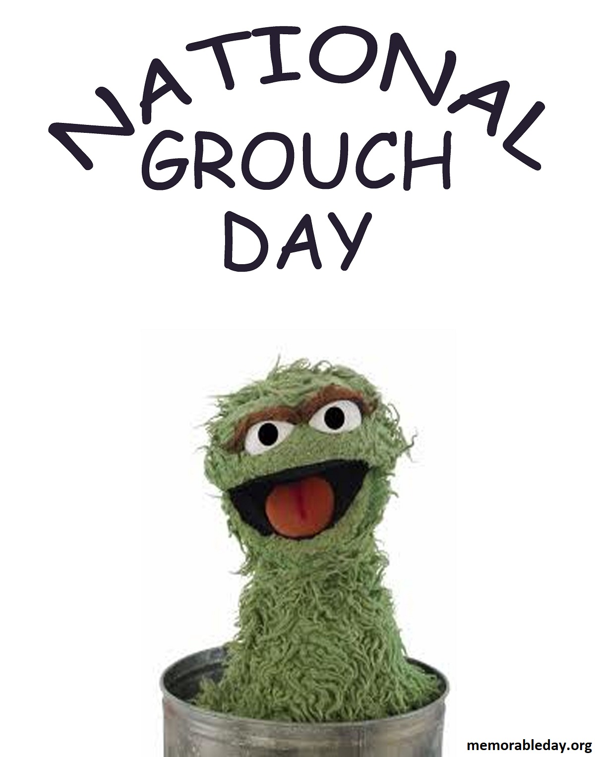 Oscar the Grouch Day Quotes Pic