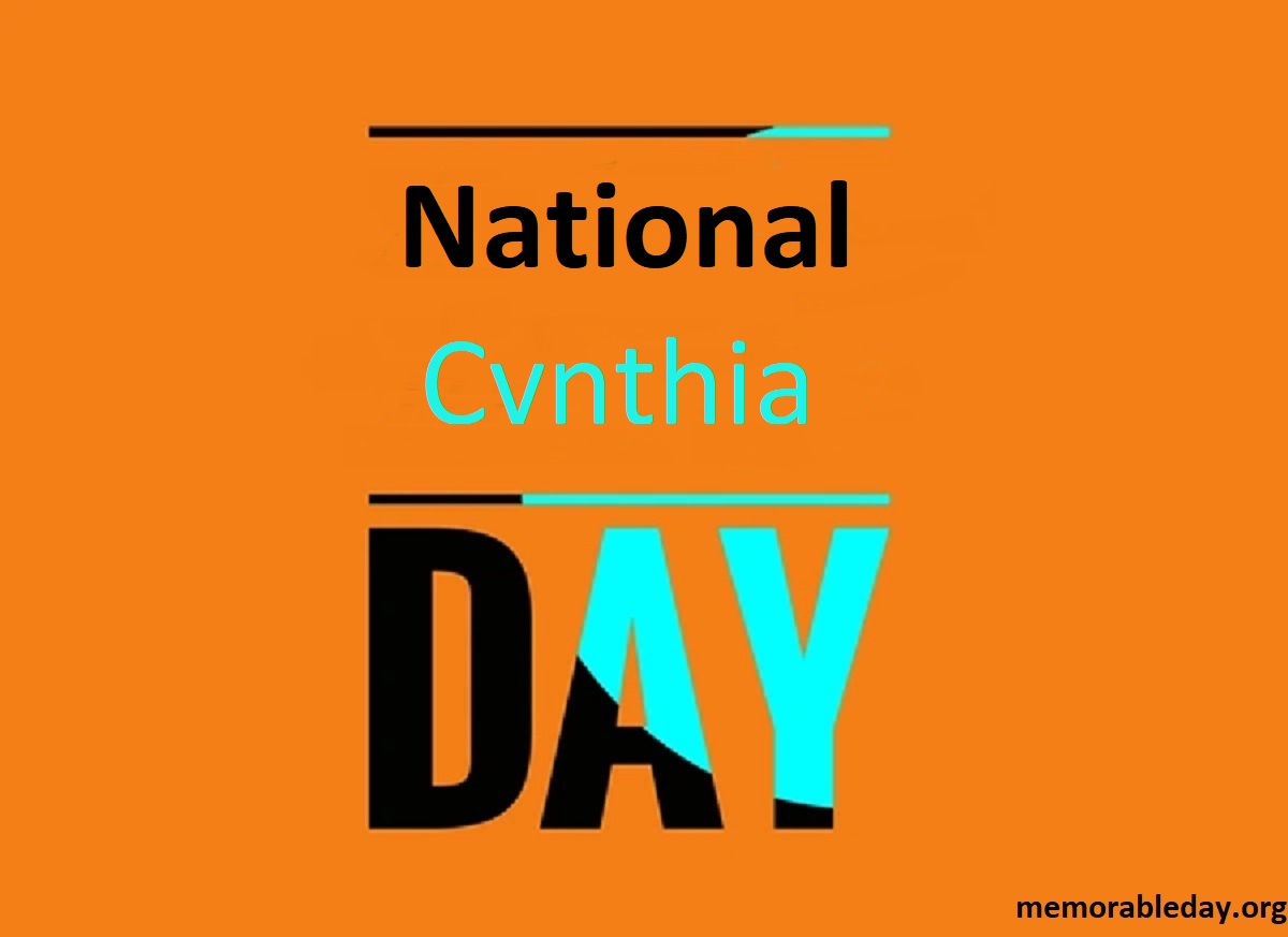 National Cynthia Day Quotes Pic