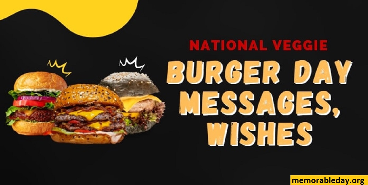 National Veggie Burger Day Quotes Pic