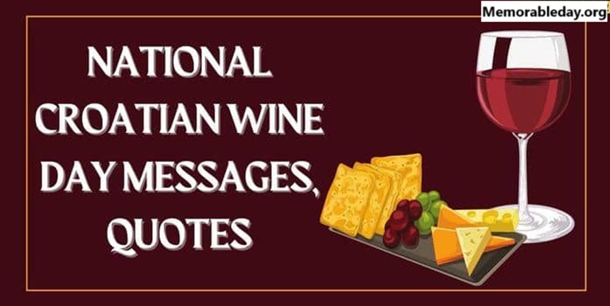 National Croatian Wine Day Quotes pic