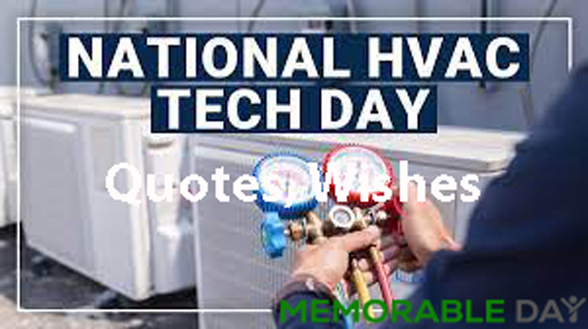 National HVAC Tech Day Date
