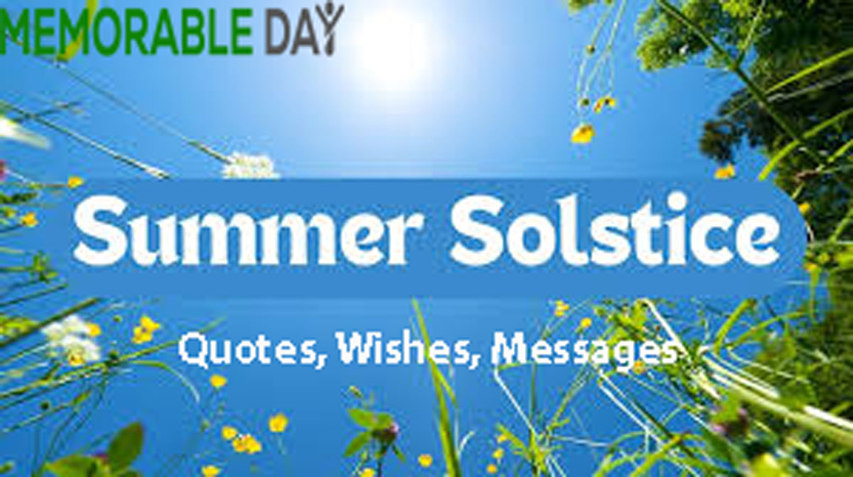 Summer Solstice Date