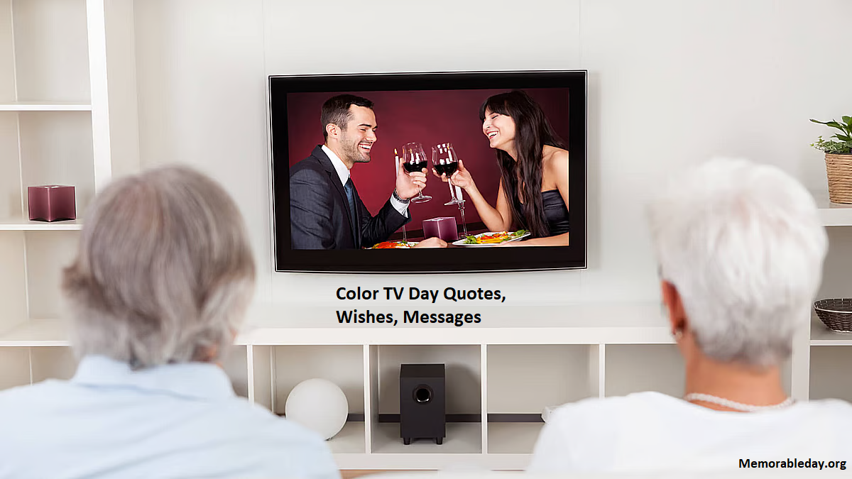 Color TV Day Quotes pic