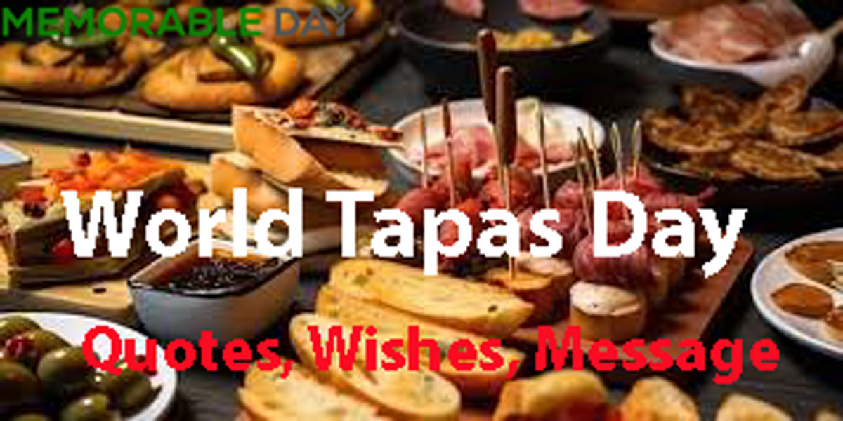 World Tapas Day Date