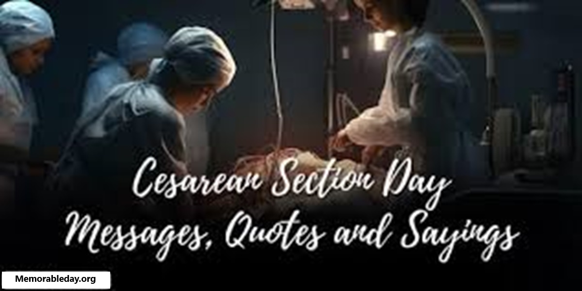 Cesarean Section Day Quotes pic