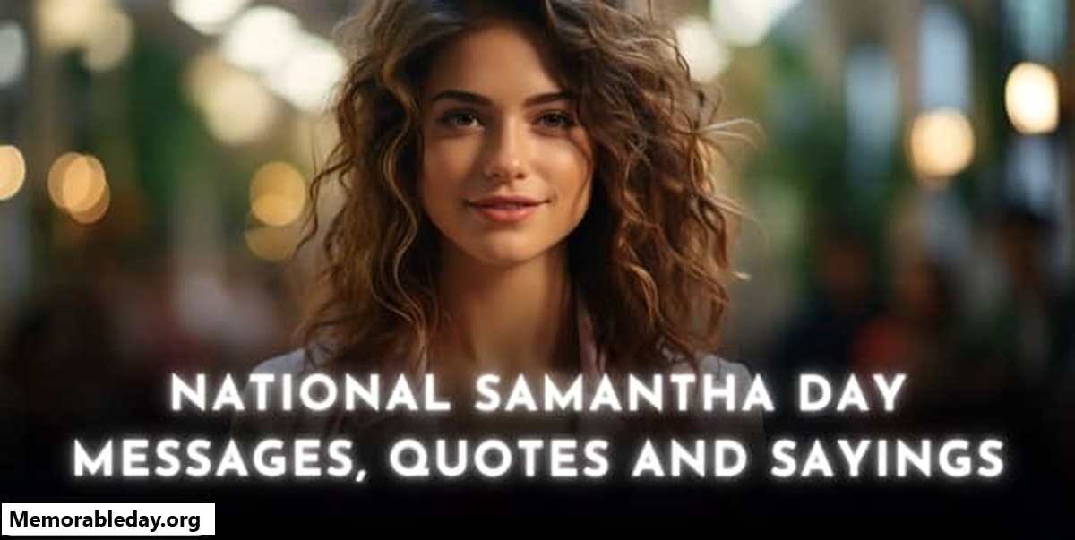 National Samantha Day Quotes pic