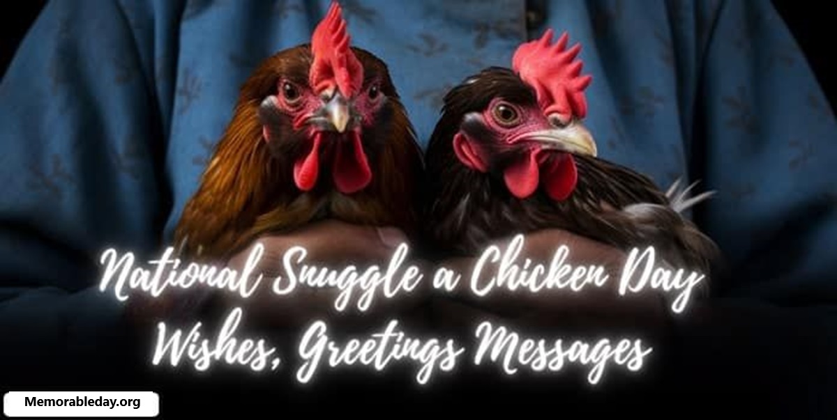 National Snuggle a Chicken Day Quotes pic