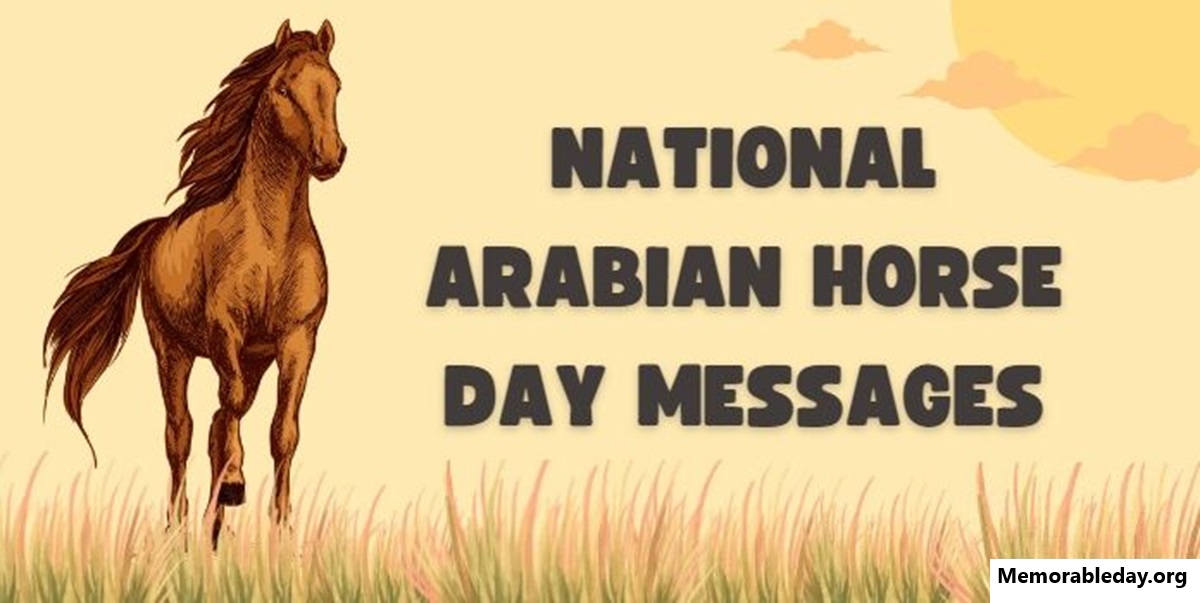 National Arabian Horse Day Quotes pic