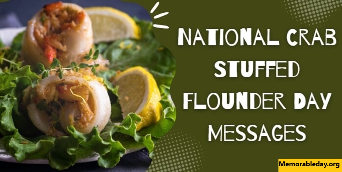 National Crab Stuffed Flounder Day Quotes pic