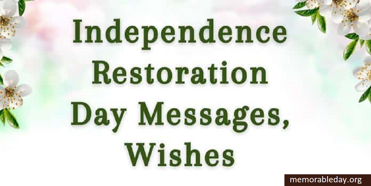 Independence Restoration Day Quotes Pic