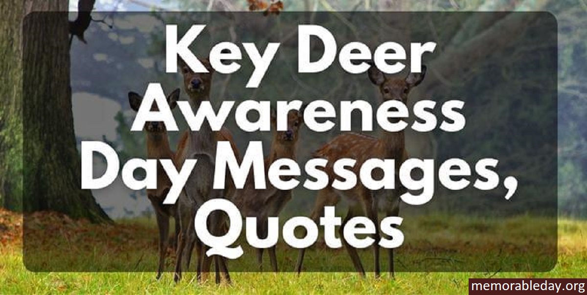 Key Deer Awareness Day Quotes Pic