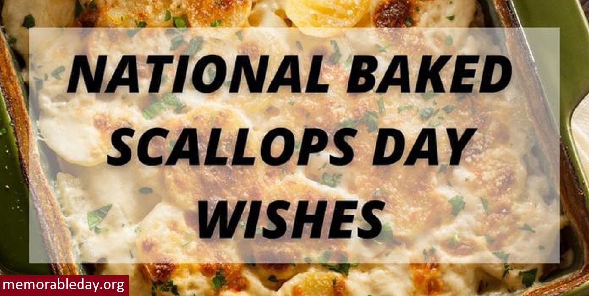 National Baked Scallops Day Quotes Pic