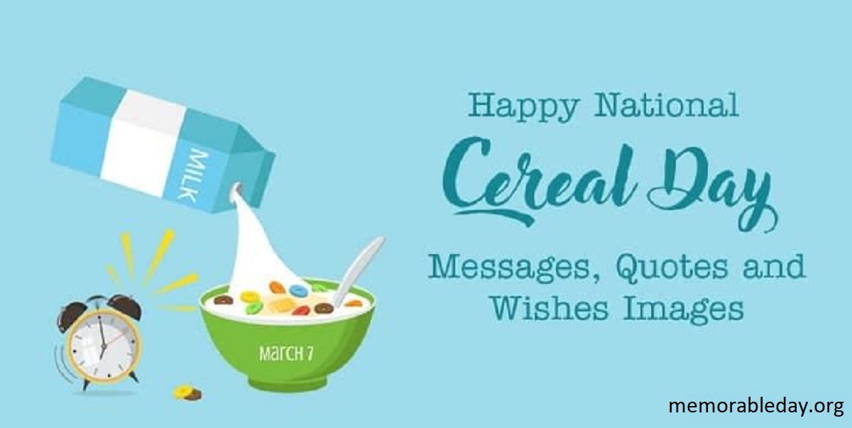 National Cereal Day Quotes Pic