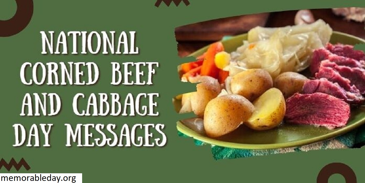 National Corned Beef and Cabbage Day Quotes Pic