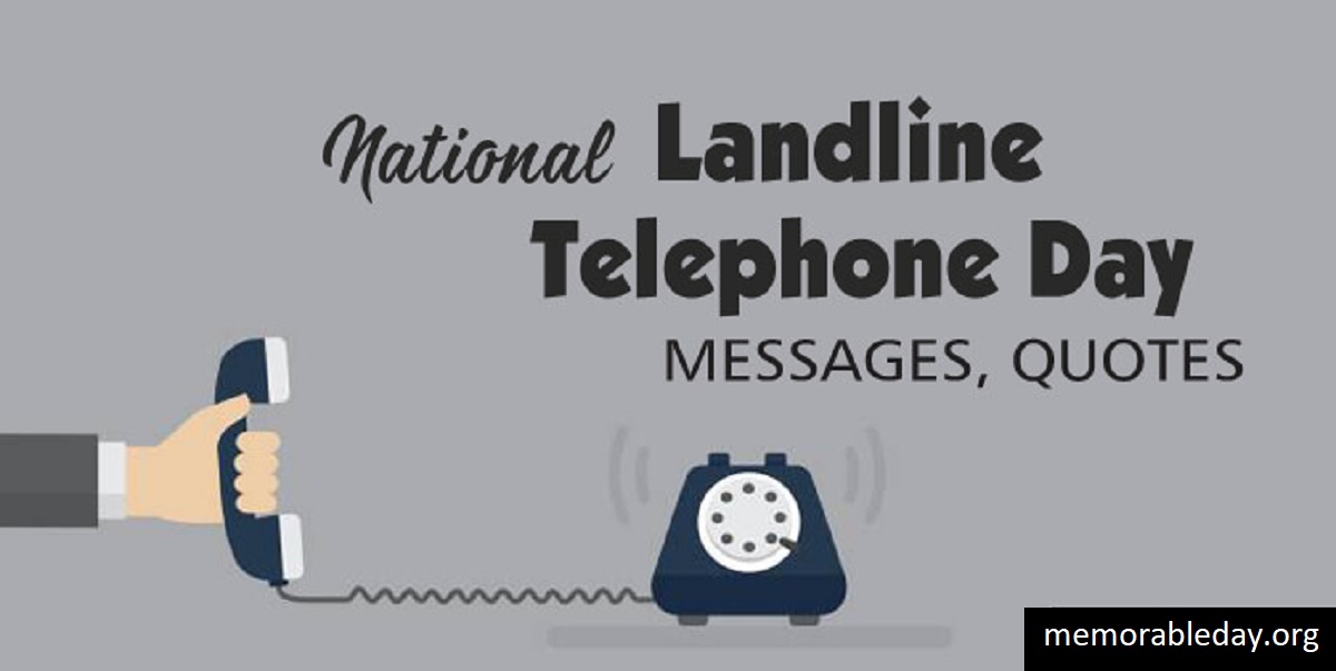 National Landline Telephone Day Quotes Pic