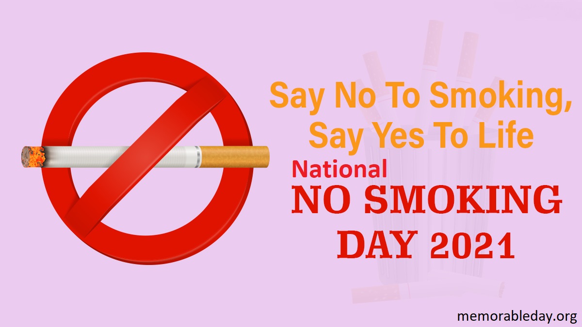 National No Smoking Day Quotes Pic