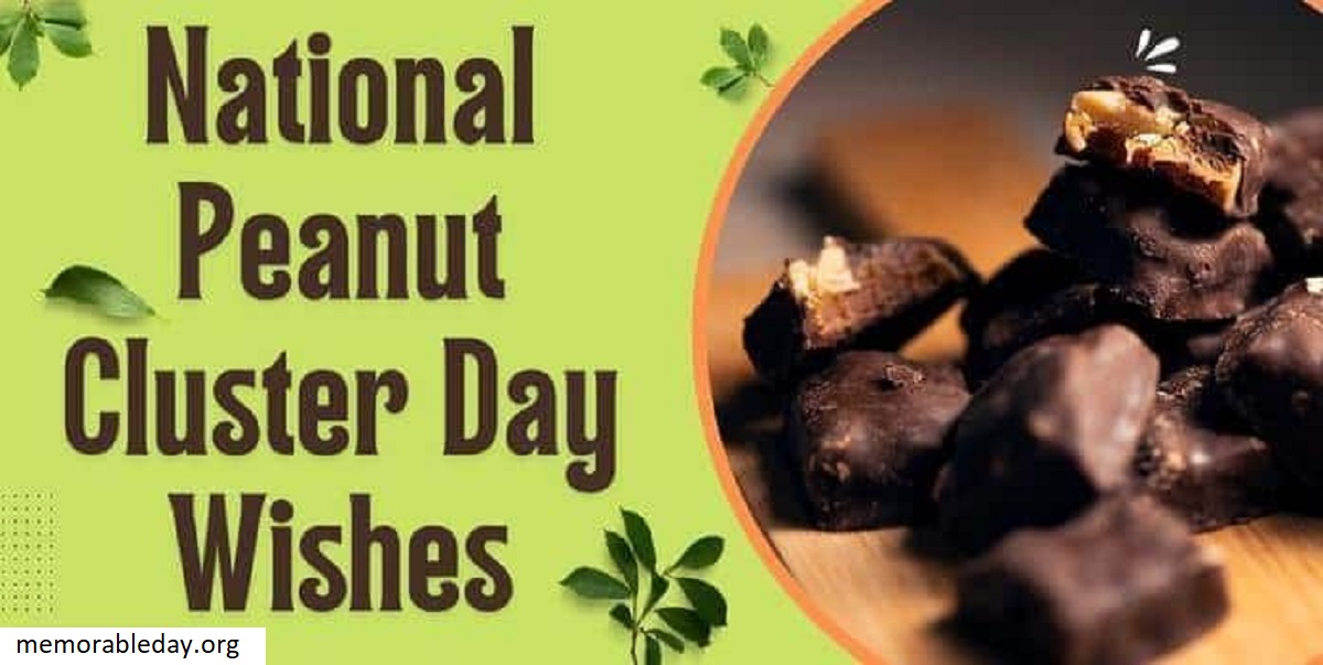 National Peanut Cluster Day Quotes Pic