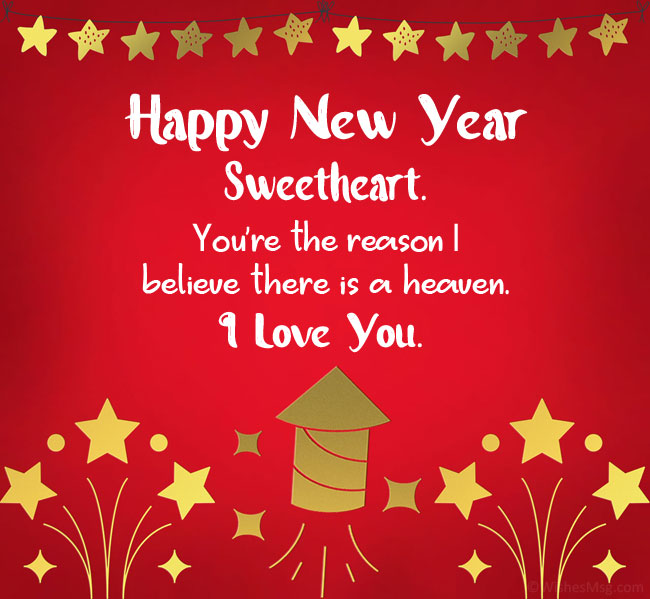 Happy New Year Message for Girlfriend