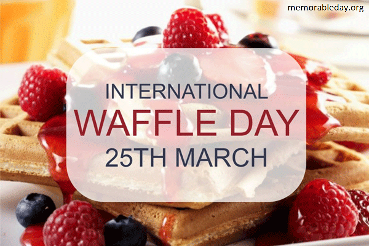 International Waffle Day Quotes Pic