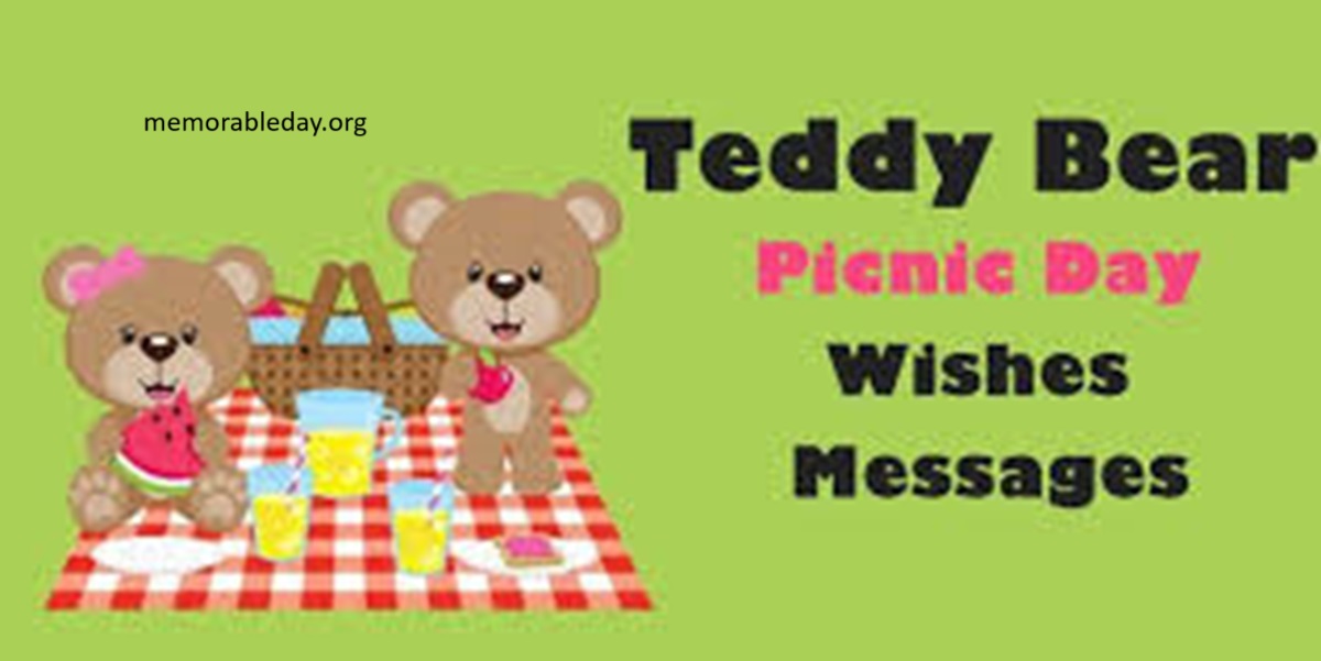 Teddy Bear Picnic Day Quotes pic