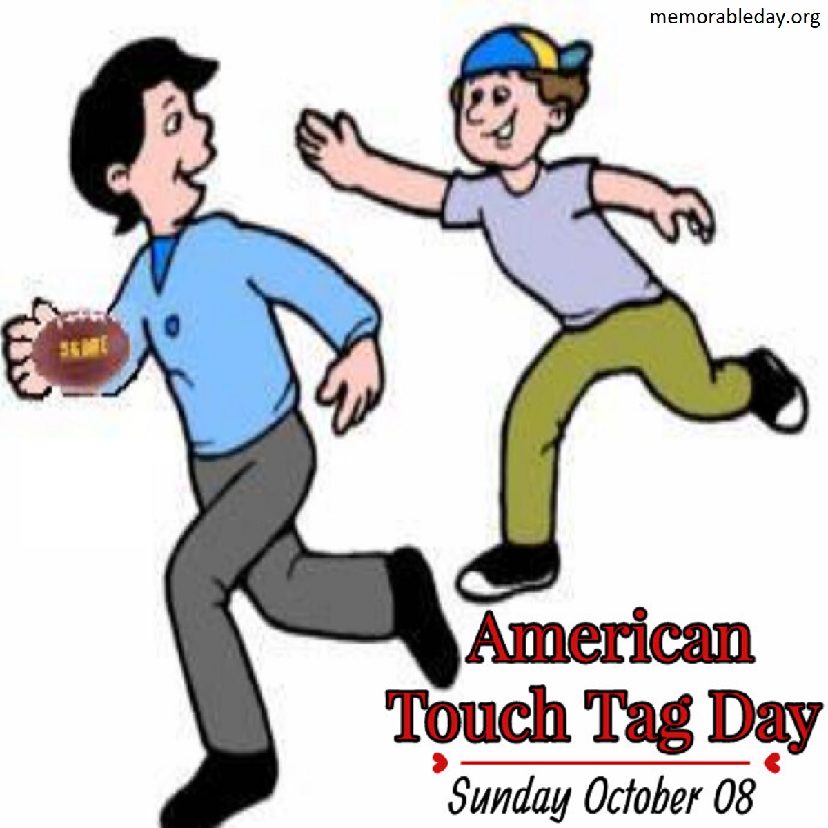 American Touch Tag Day Pic