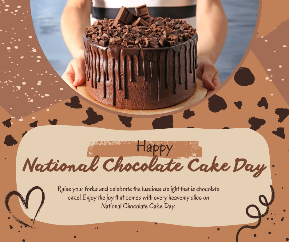 Celebrate National Chocolate Cake Day on January 27