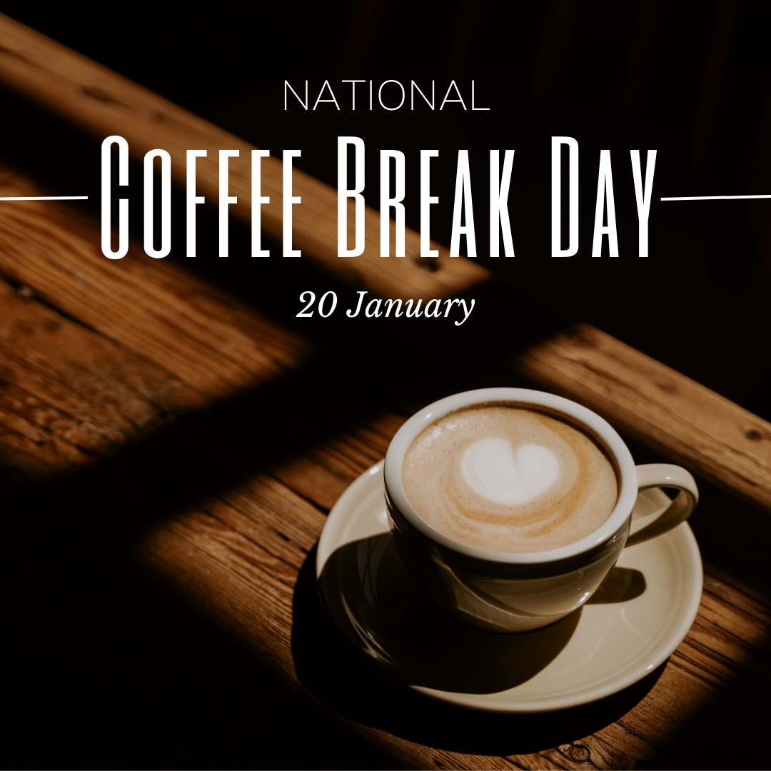 Celebrate National Coffee Break Day on January 20