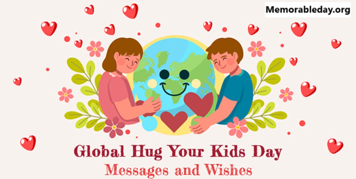 Global Hug Your Kids Day Quotes pic