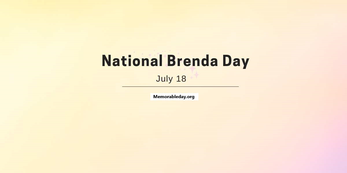 National Brenda Day Quotes pic