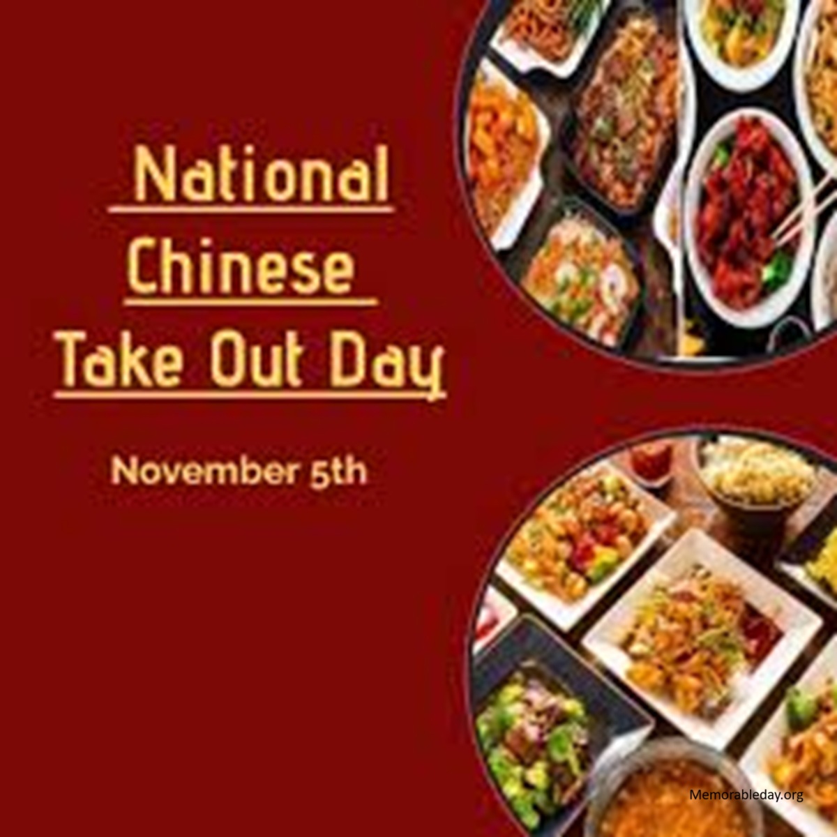 National Chinese Takeout Day