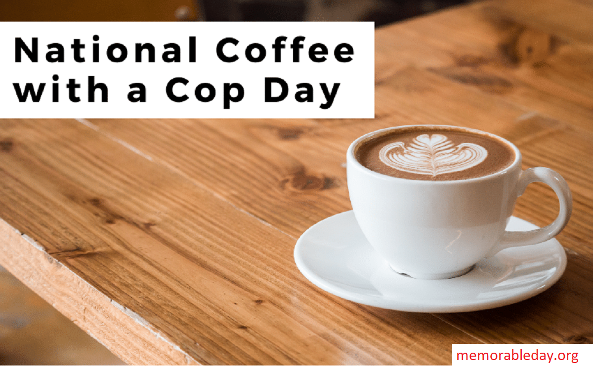 National Coffee with a Cop Day Pic