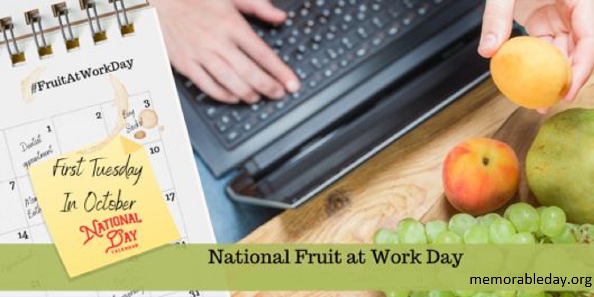 National Fruit at Work Day Pic