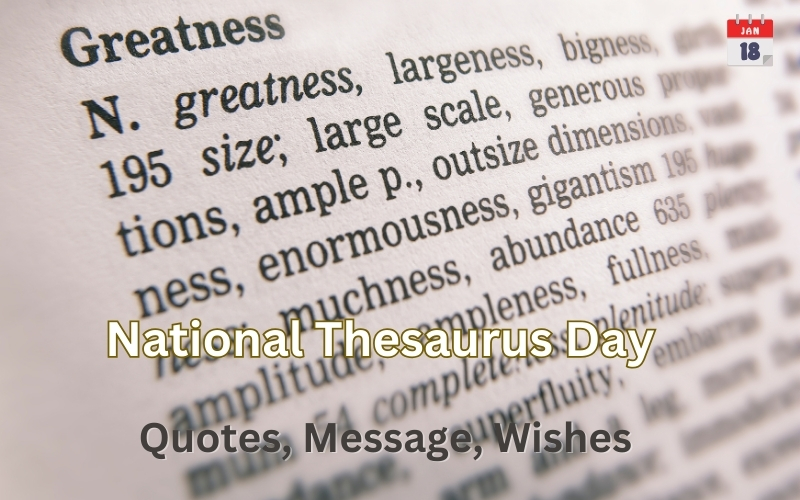 National Thesaurus Day Quotes