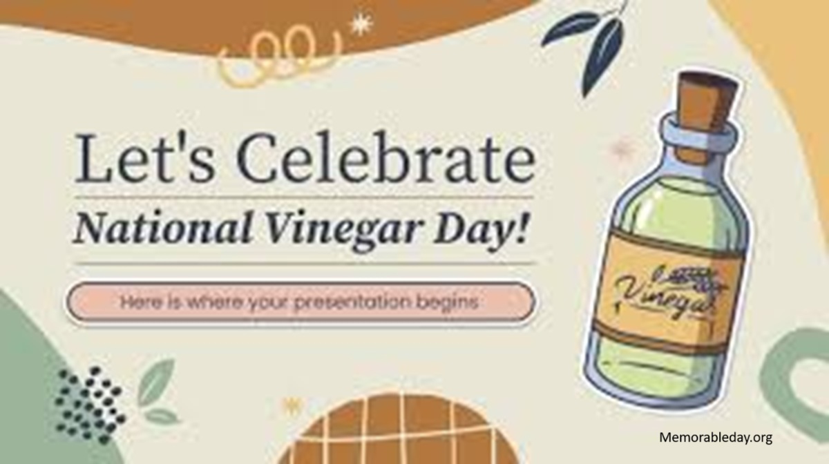 National Vinegar Day