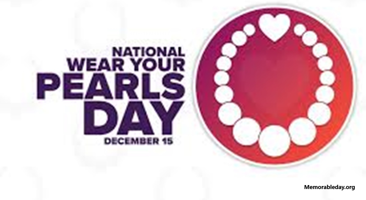 National Wear Your Pearls Days