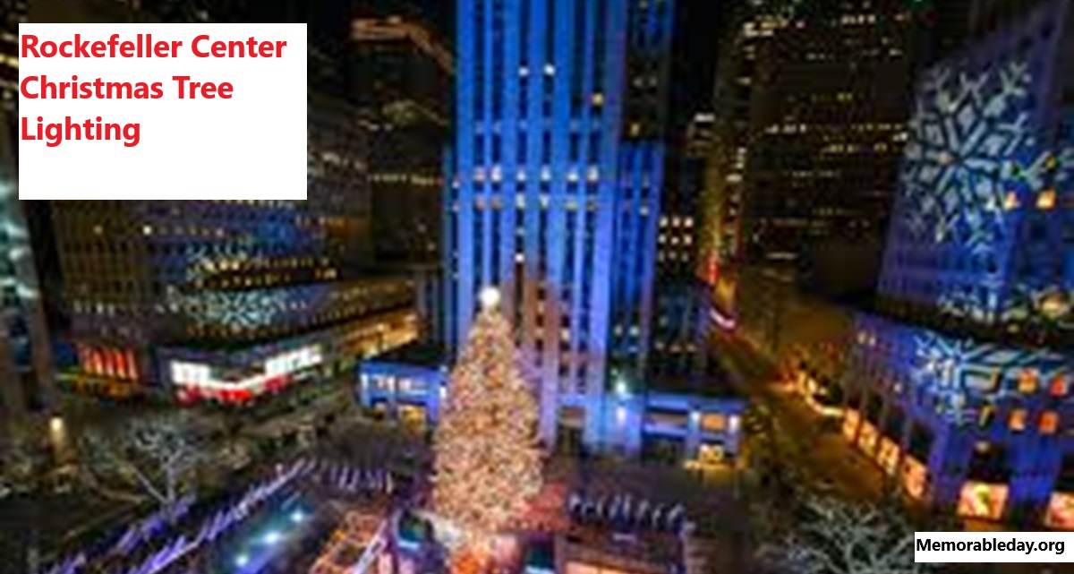 Rockefeller Center Christmas Tree Lighting