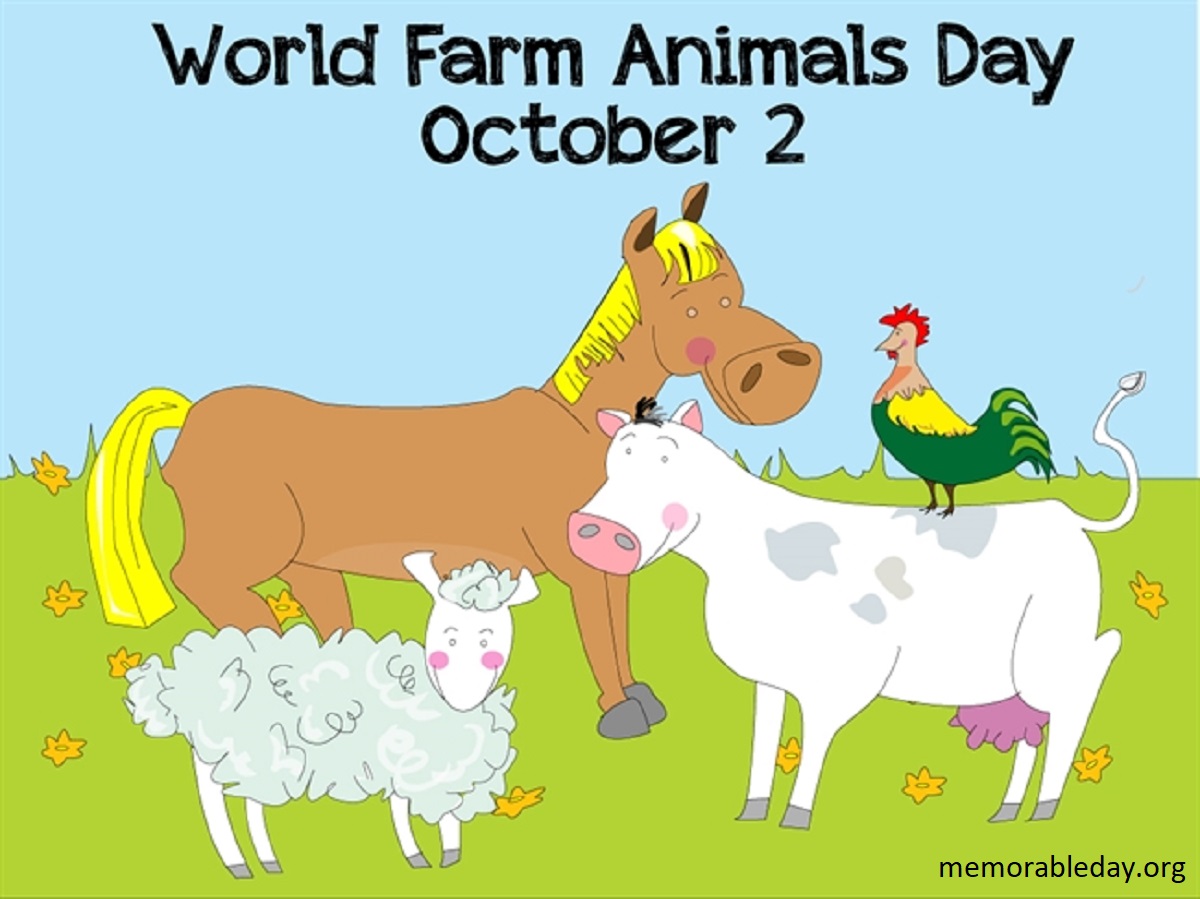 World Farm Animals Day Pic